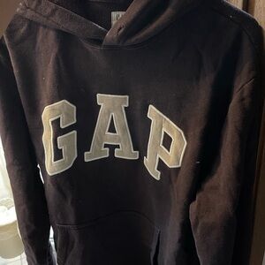 GAP Dark brown Hoodie with Logo
